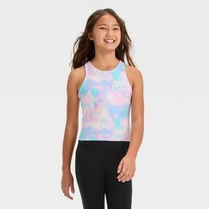 NWT All In Motion Girls Cropped Tank Top size XL / 14